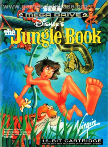 Cover Jungle Book, The for Genesis - Mega Drive